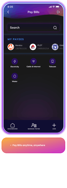 3 uno digital bank cellphone app pay bills 1