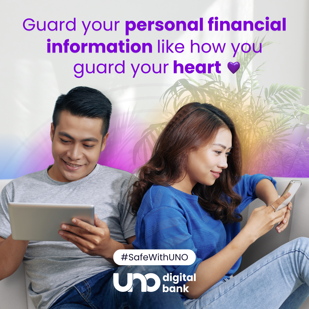 Determine how your personal info will be used/shared with others - UNOBank