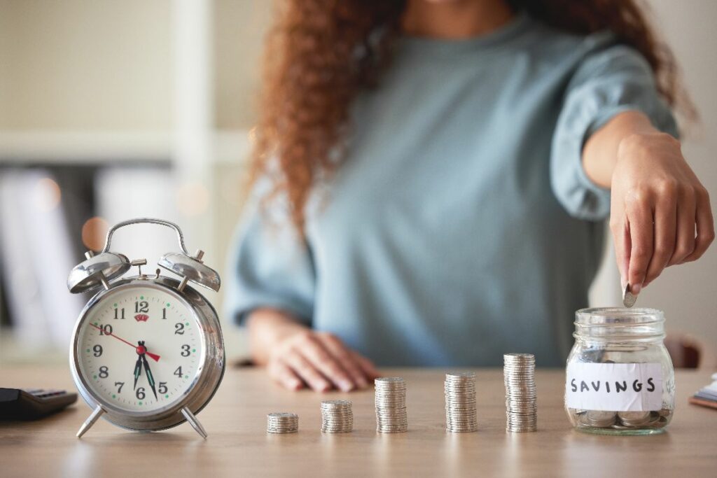 An illustration of what a time deposit account is