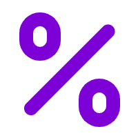 web icon percentage